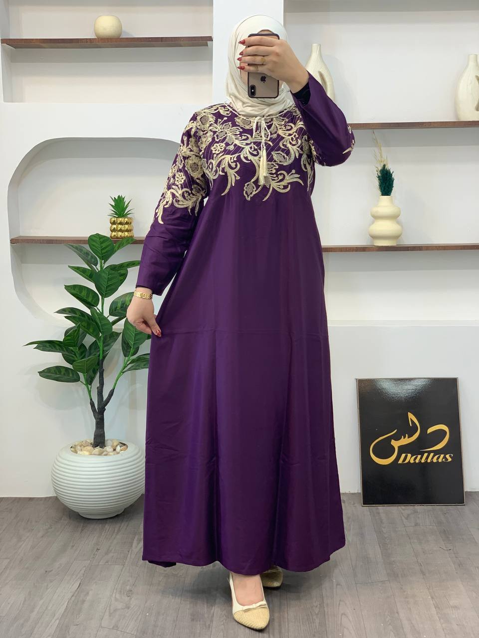 عباية حريمي | خامة قطن ألماظة مستوردة بجودة عالية ✨👗