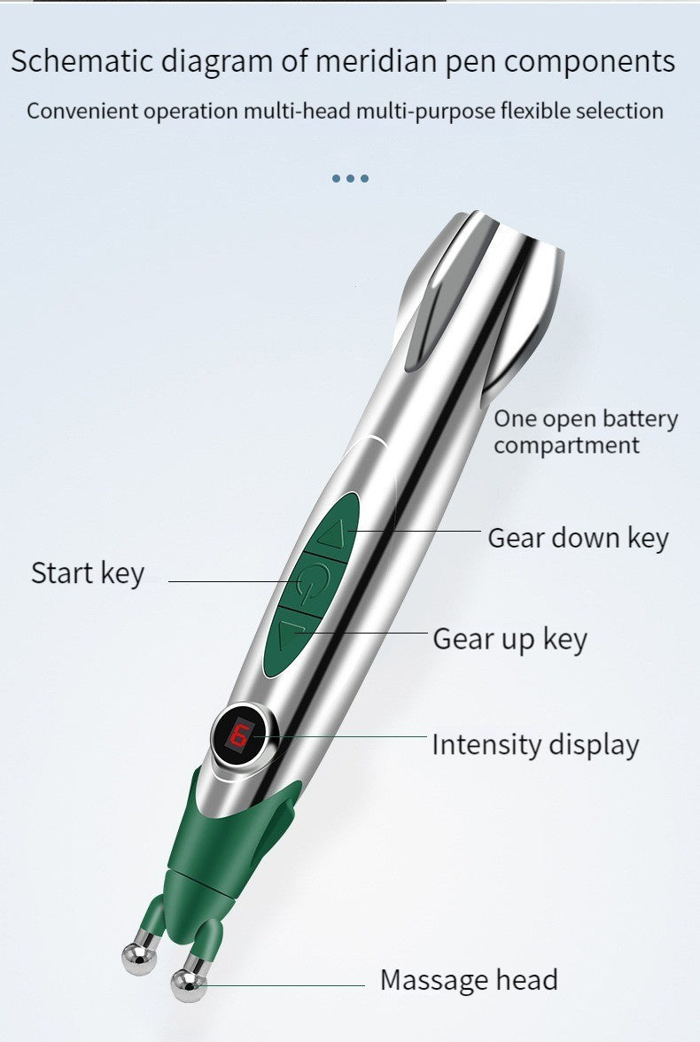 قلم تدليك الدورة الدموية DdImFaH | جهاز مساج كهربائي لتخفيف آلام العضلات والمفاصل