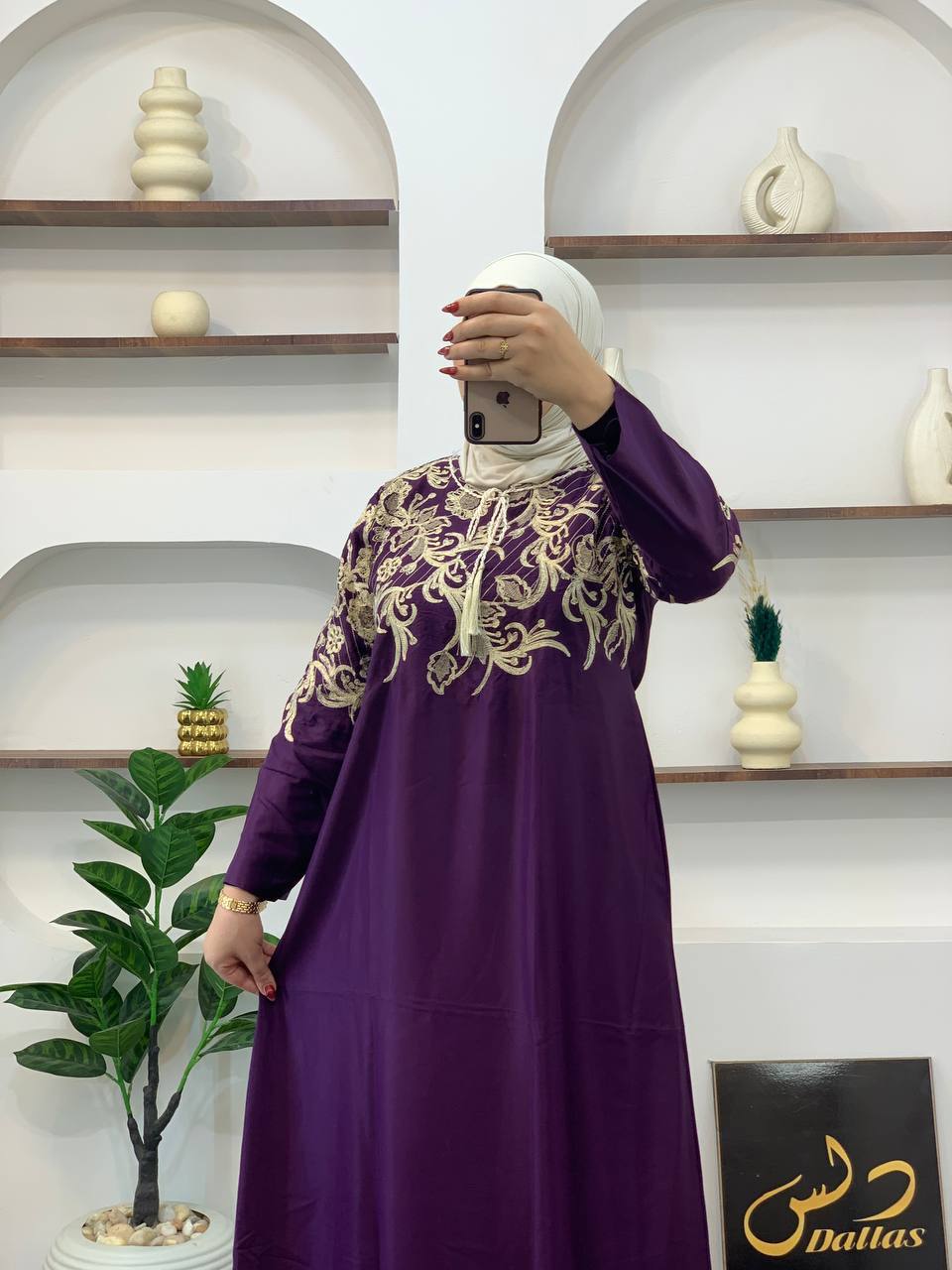 عباية حريمي | خامة قطن ألماظة مستوردة بجودة عالية ✨👗