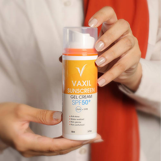 Sunscreen Gel Cream 100ml 🌿 حماية مزدوجة وحجم اقتصادي بدون لمعان