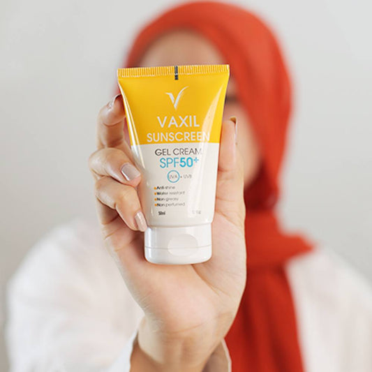 Sunscreen Gel Cream 50ml 🌿 حماية من الشمس بملمس خفيف بدون لمعان
