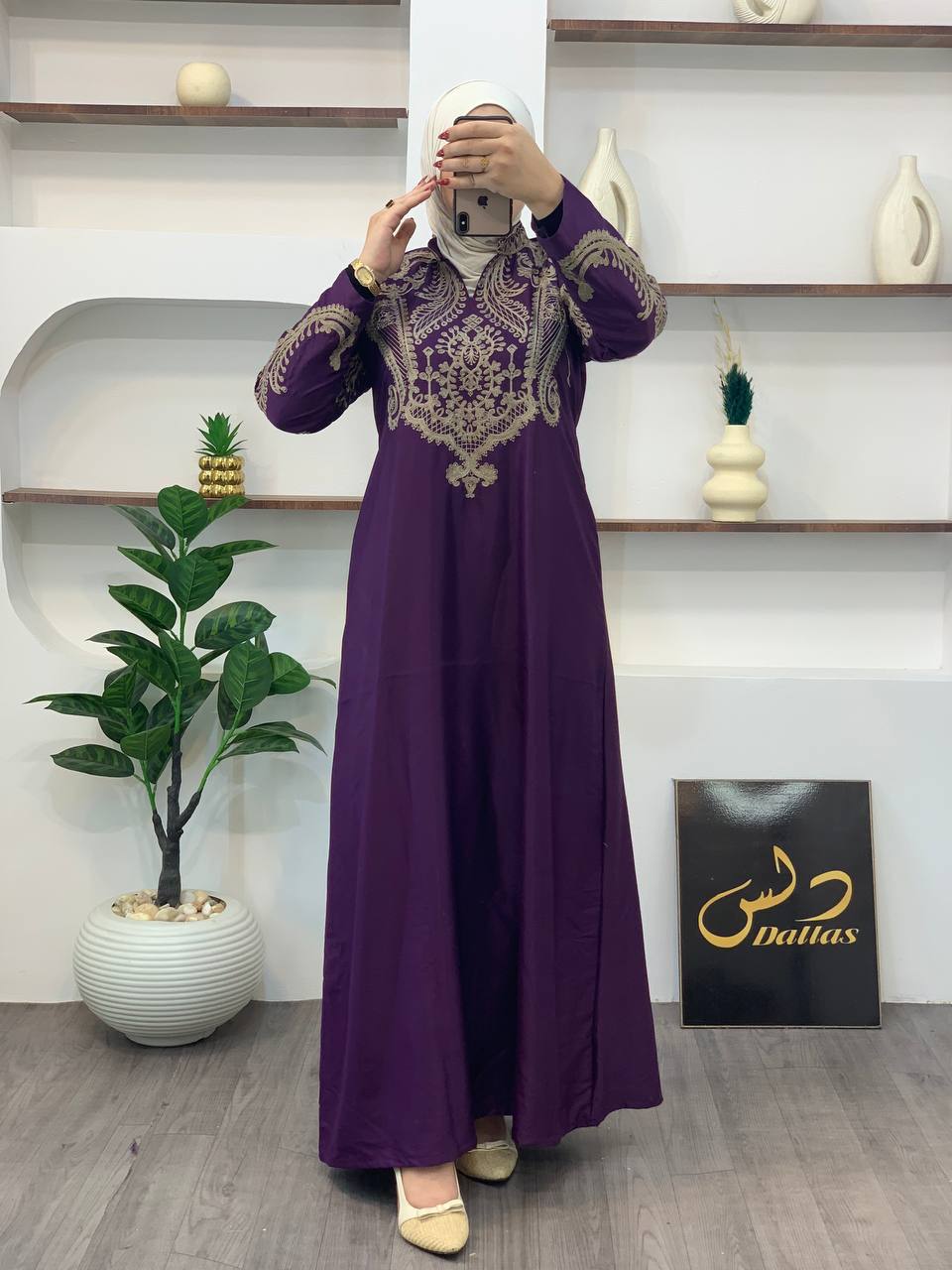 عباية حريمي | خامة قطن ألماظة مستوردة بجودة عالية ✨👗