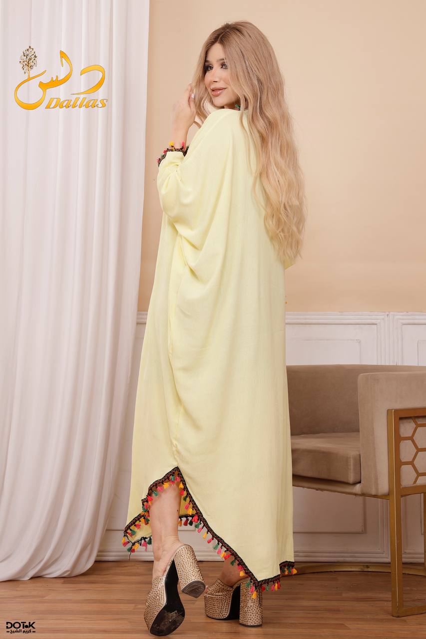 عباية مطرزة بتصميم عصري – قماش مستورد عالي الجودة