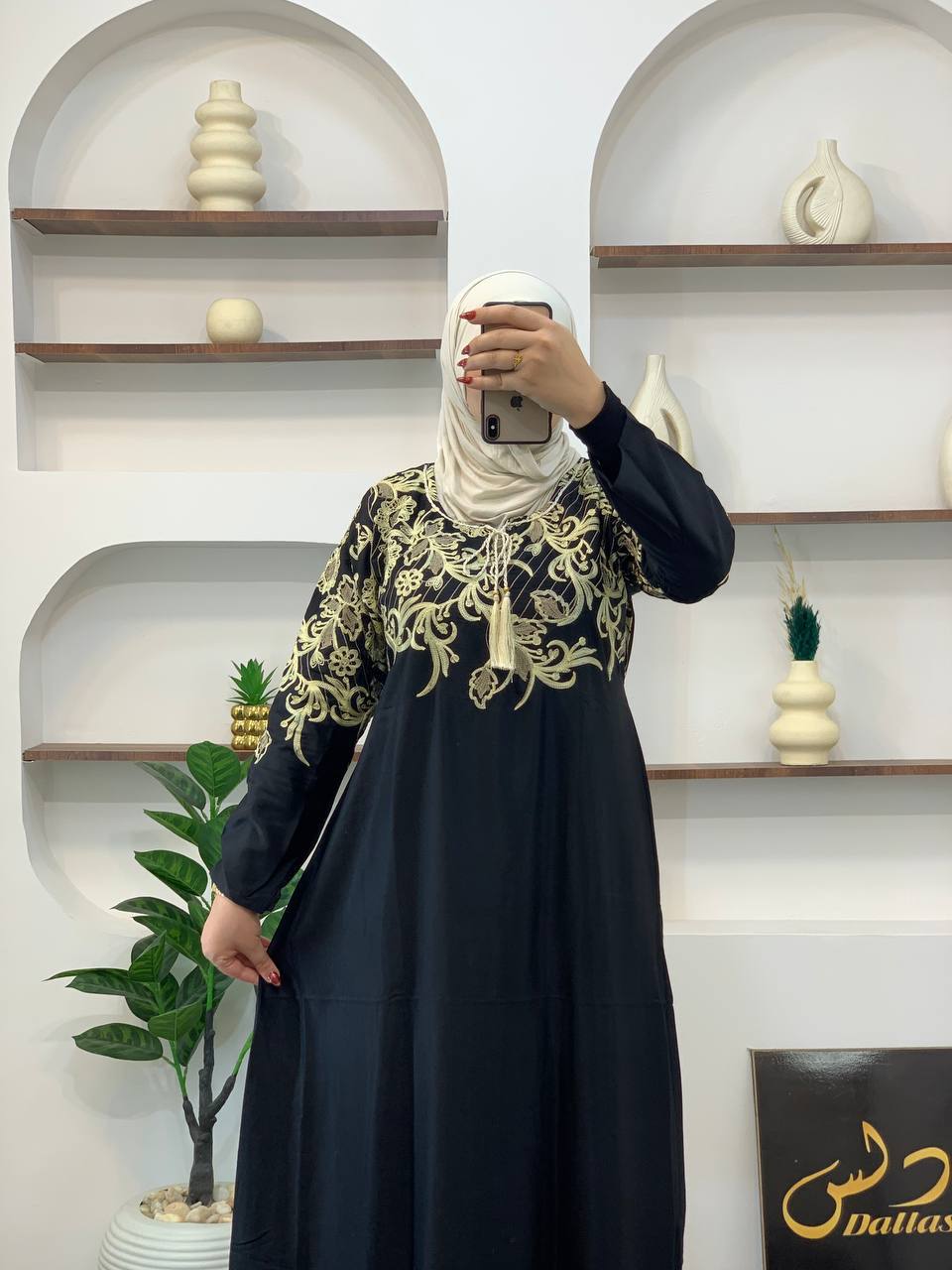 عباية حريمي | خامة قطن ألماظة مستوردة بجودة عالية ✨👗