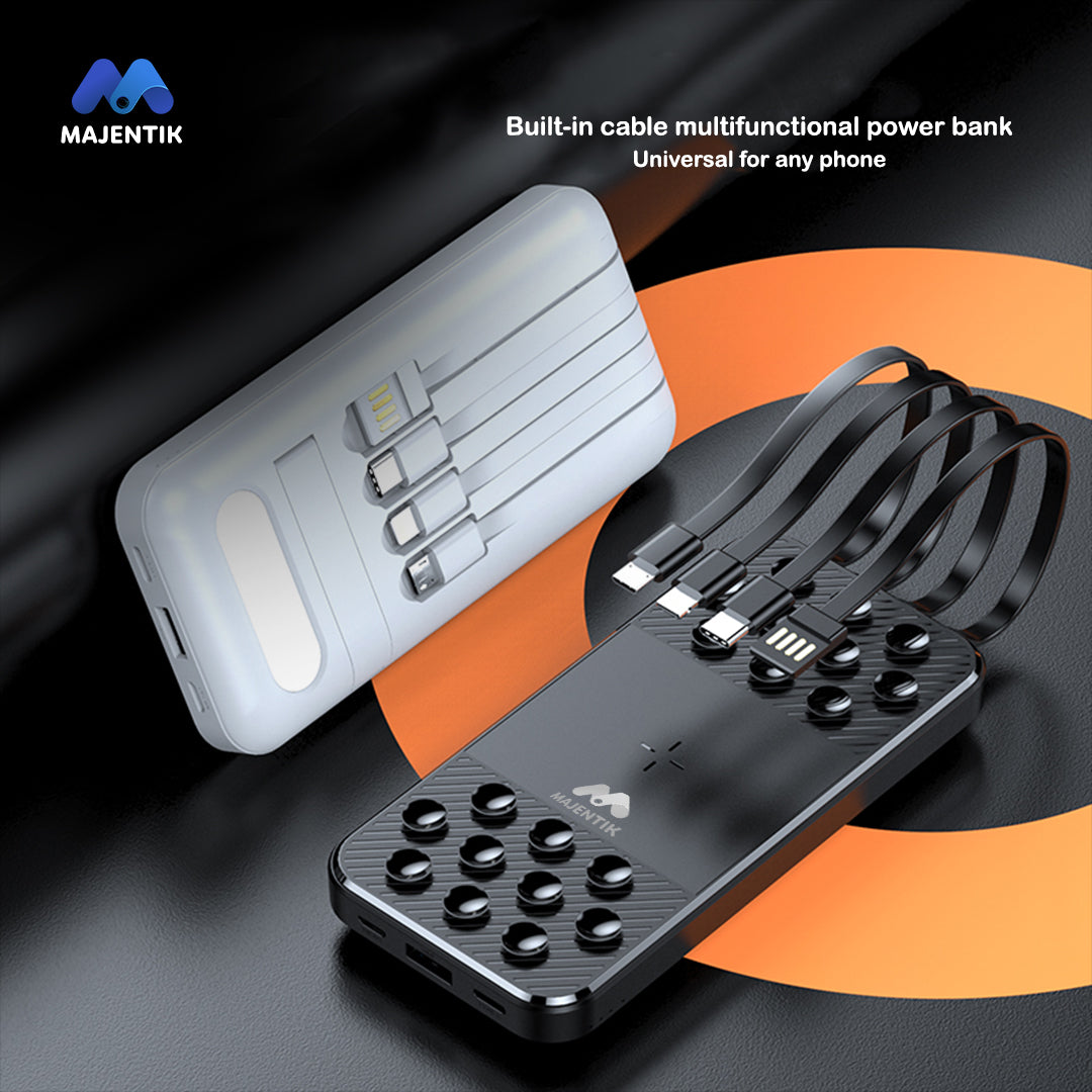 باور بانك مجناتك 3 في 1 🔋🧲 – سعة 10000mAh مع شحن سريع