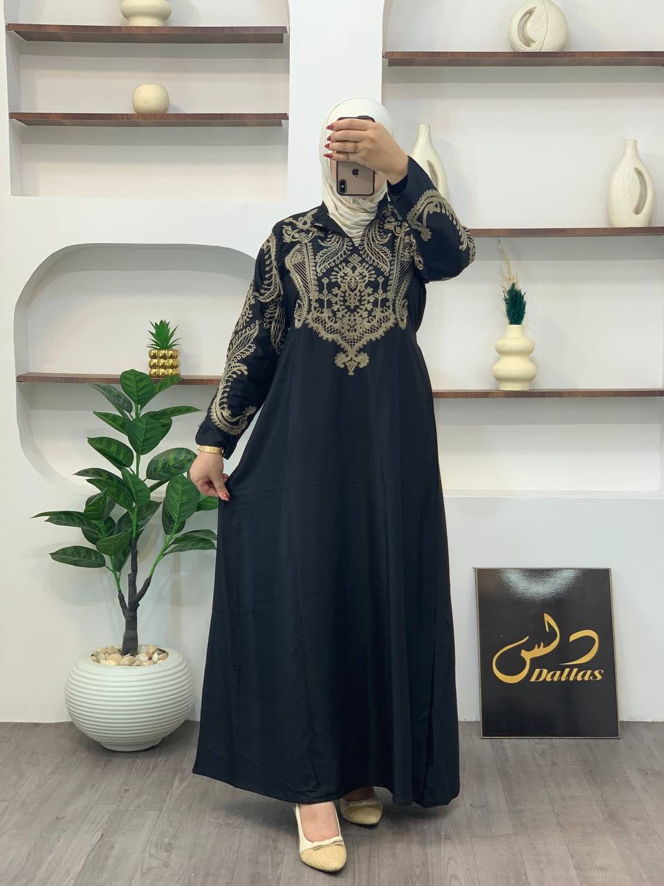 عباية حريمي | خامة قطن ألماظة مستوردة بجودة عالية ✨👗