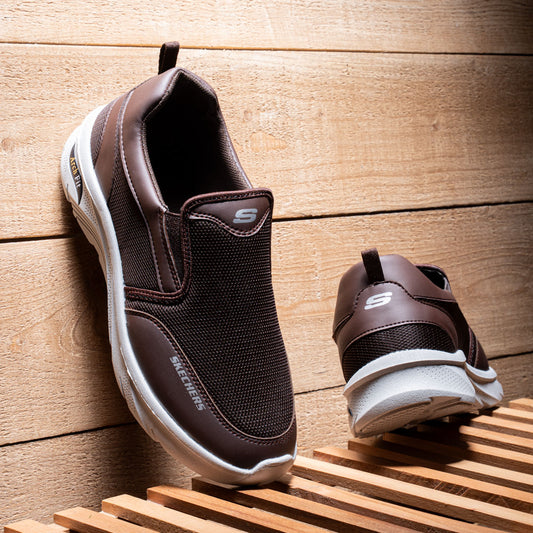 حذاء رجالي Skechers كود BH | خفيف جداً بنعل EVA مريح – بدون رباط