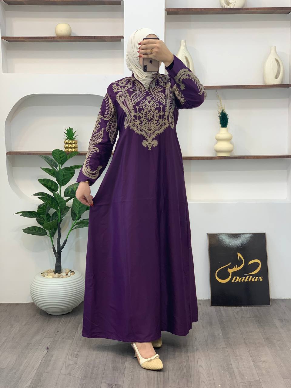 عباية حريمي | خامة قطن ألماظة مستوردة بجودة عالية ✨👗