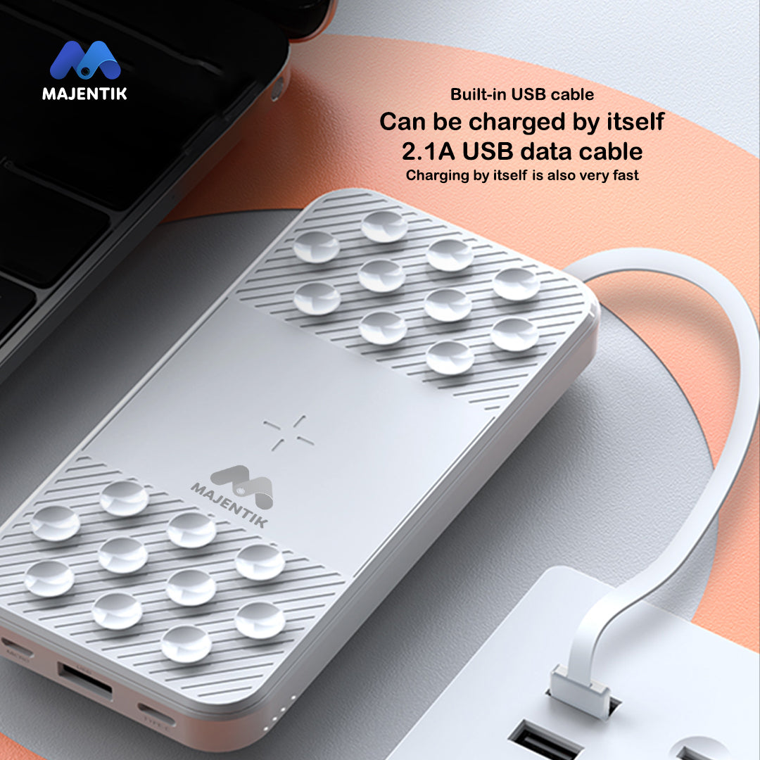 باور بانك مجناتك 3 في 1 🔋🧲 – سعة 10000mAh مع شحن سريع