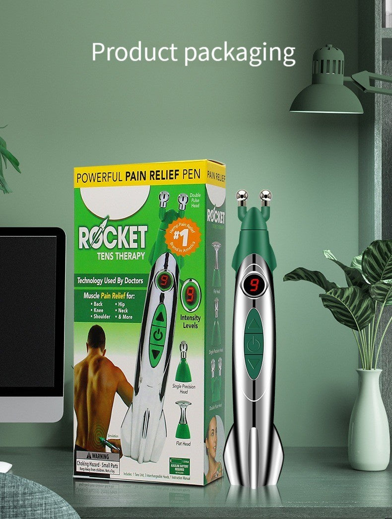 قلم تدليك الدورة الدموية DdImFaH | جهاز مساج كهربائي لتخفيف آلام العضلات والمفاصل