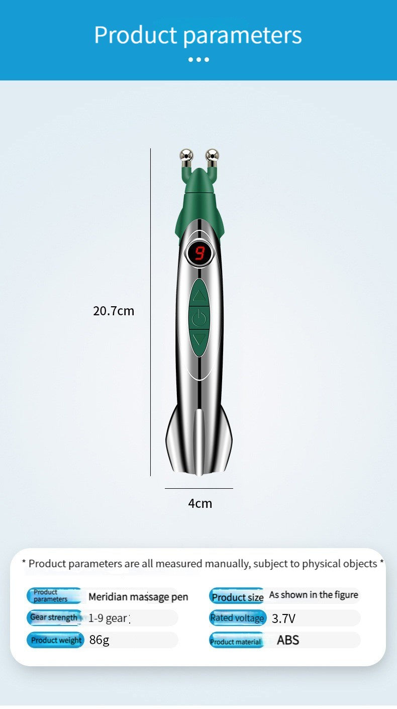 قلم تدليك الدورة الدموية DdImFaH | جهاز مساج كهربائي لتخفيف آلام العضلات والمفاصل