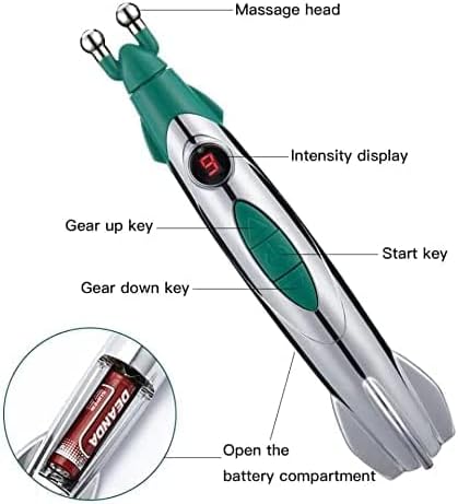 قلم تدليك الدورة الدموية DdImFaH | جهاز مساج كهربائي لتخفيف آلام العضلات والمفاصل