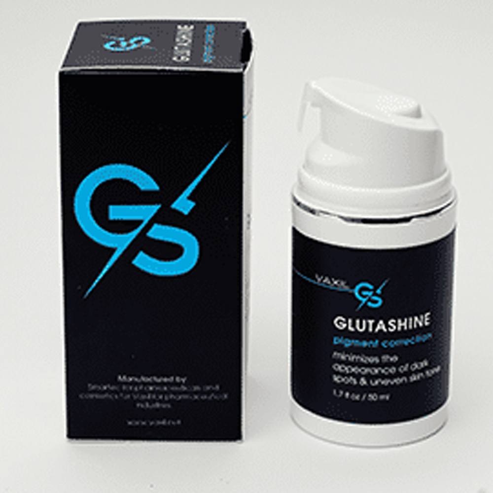 كريم Glutashine لتفتيح البشرة وإزالة التصبغات 50ml ✨ لبشرة مشرقة ونقية