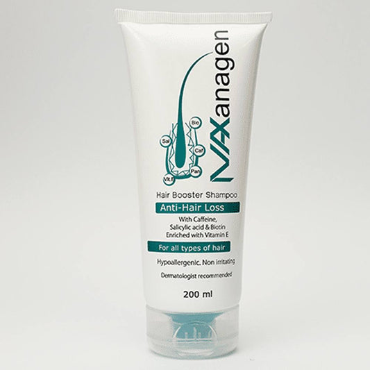 شامبو Maxanagen لعلاج تساقط الشعر 200ml ✨ يقوي ويكثف الشعر من الجذور للأطراف