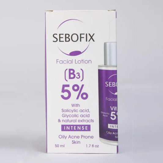 Sebofix Facial Lotion 🌿 لوشن للبشرة الدهنية والمختلطة للتحكم في اللمعان