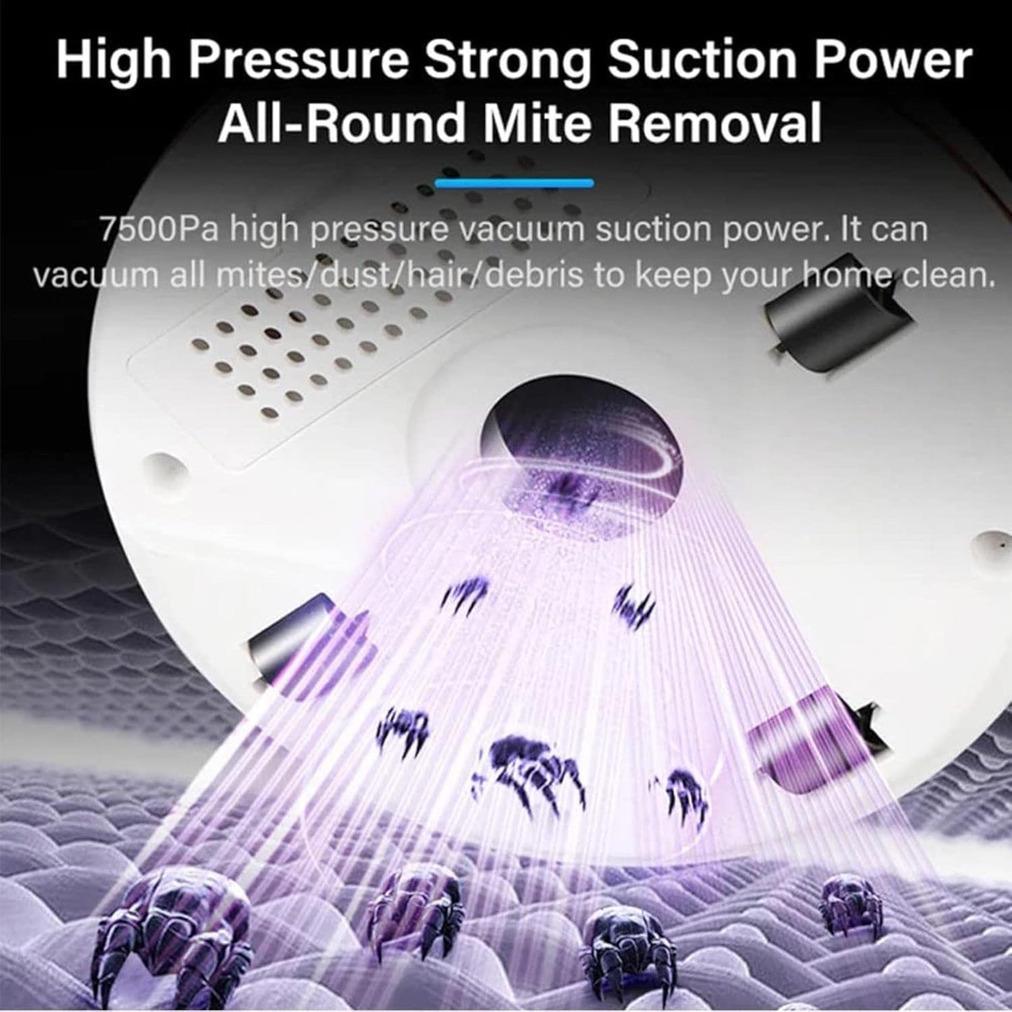 مكنسة محمولة 2×1 شفط وتعقيم | للبيت والعربية