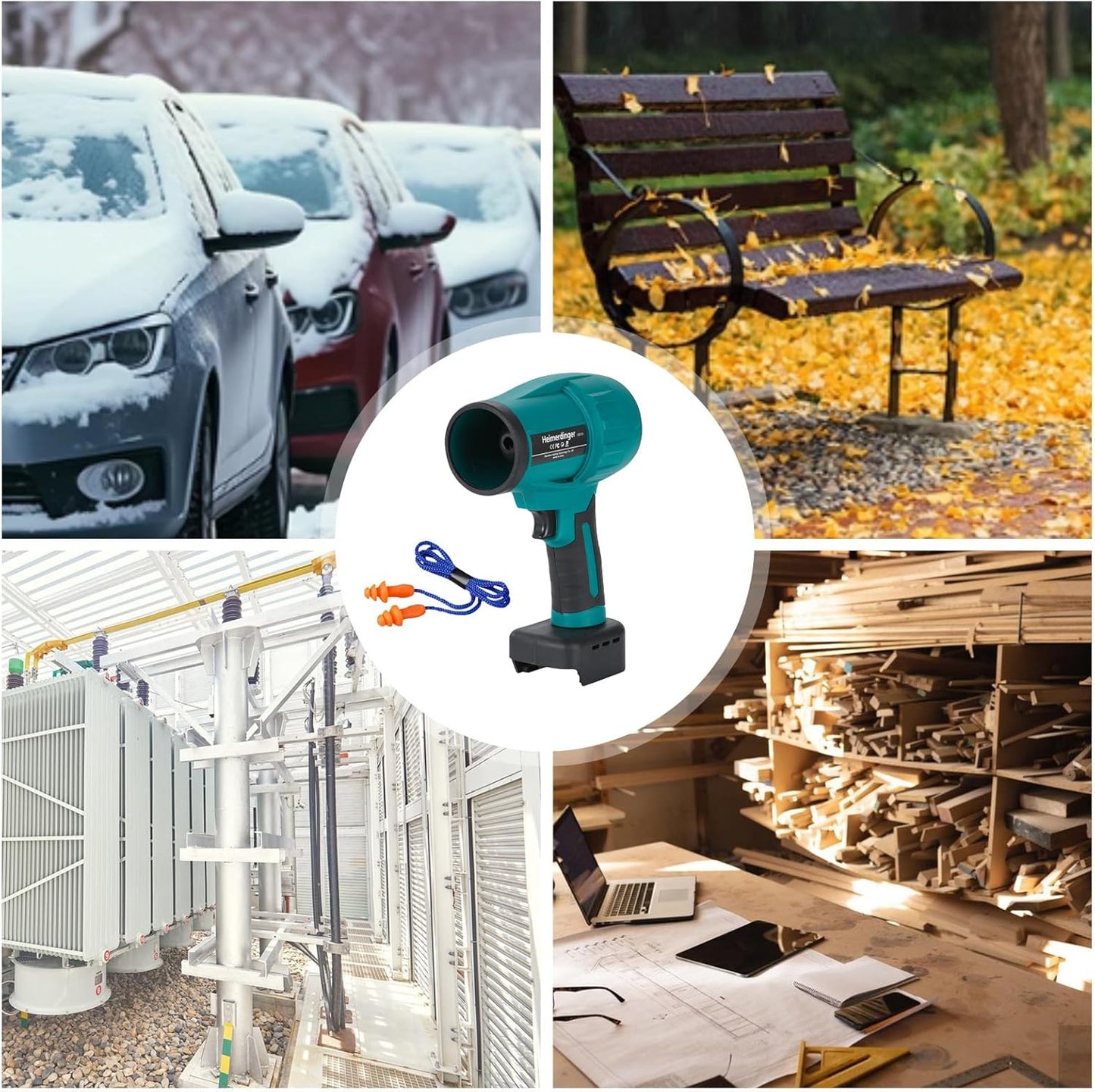 بلاور هواء كهربائي محمول 24 فولت ببطارية ليثيوم قابلة للشحن – Mh4Hnca